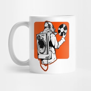 Gas Mask DJ Mug